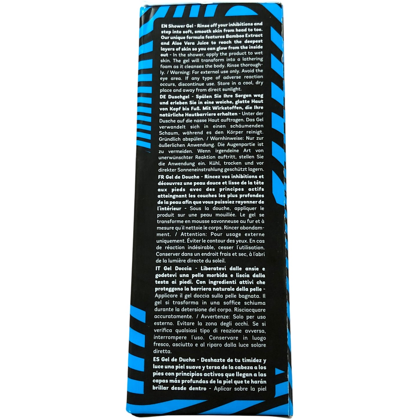 ZUMBA Beauty Make It Recover Shower Gel 250ml Aloe Vera Bamboo Extract