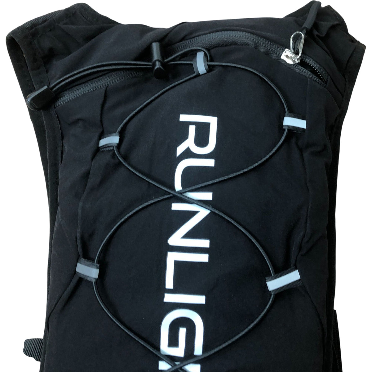 Runlight Hydration Pack Lightweight Running and Hiking Bag with Pockets Black