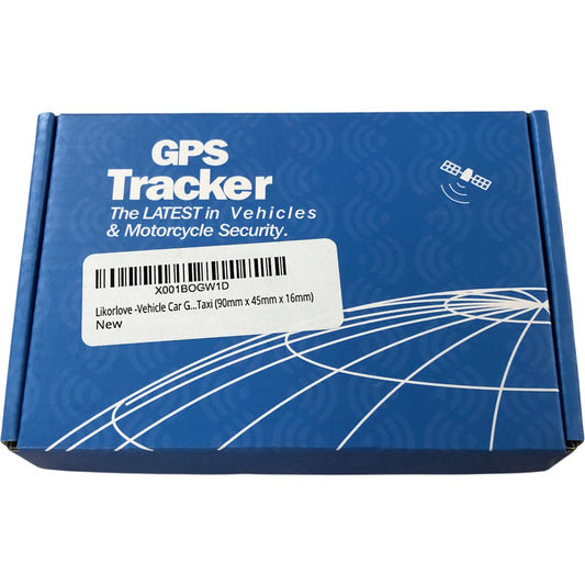 Likorlove GPS Tracker Vehicle Car Device 90mm x 45mm x 16mm New Security
