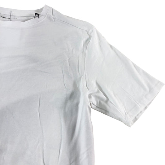 River Island White Muscle Fit T-Shirt - Size Medium