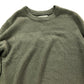 Avant Garde Tanka Crew Jumper Men's Lightweight Knit Green Acrylic XL