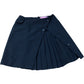 Eva Franco Pleated Mini Skirt UK Size 6 Women's Black Button Detail Chic Style