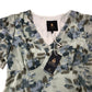 Crew Clothing Henley Royal Regatta Floral Dress Size 6 Short Sleeve Soft Green