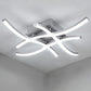Zankeox LED Ceiling Light 2000 Lumens Indoor Lighting Fixture 6500K Silver