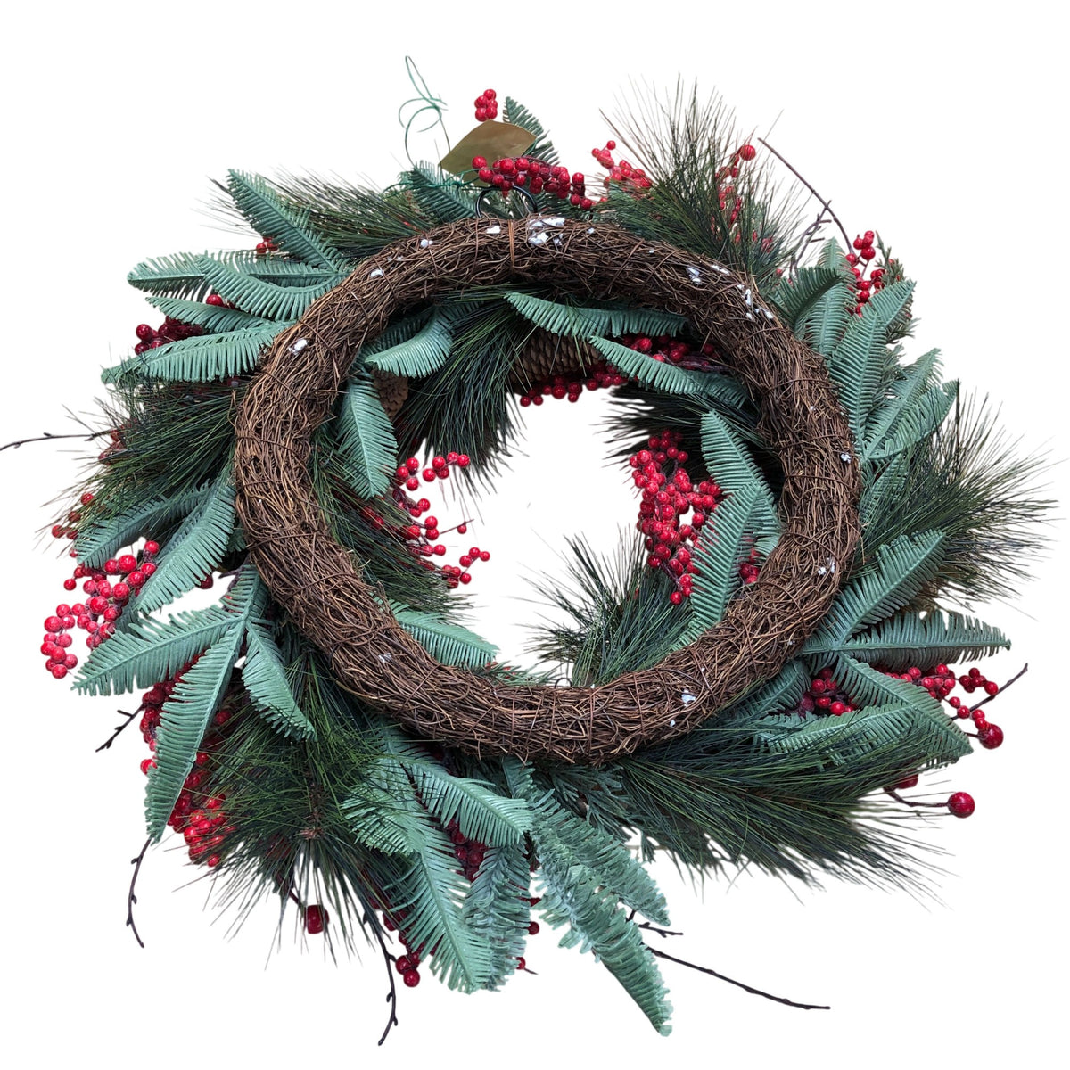 Orange & Cinnamon Wreath Decorative Seasonal Home Décor 20"