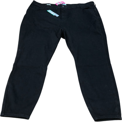 River Island Skinny Jeans  Women's Black Stretch Cotton Blend Trousers