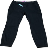 River Island Skinny Jeans  Women's Black Stretch Cotton Blend Trousers