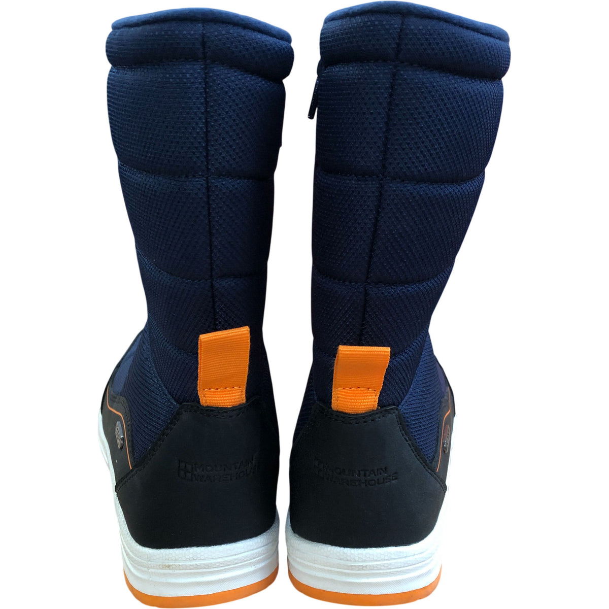 Mountain Warehouse Waterproof Kids Boots Navy Insulated Snow Shoes Size 4