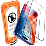 UniqueMe Screen Protector UniqueMe15 Compatible with iPhone 15 2 Pack
