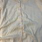 Baukjen Yellow Cardigan Size 16 Women's Short Sleeve Button Front Organic Cotton