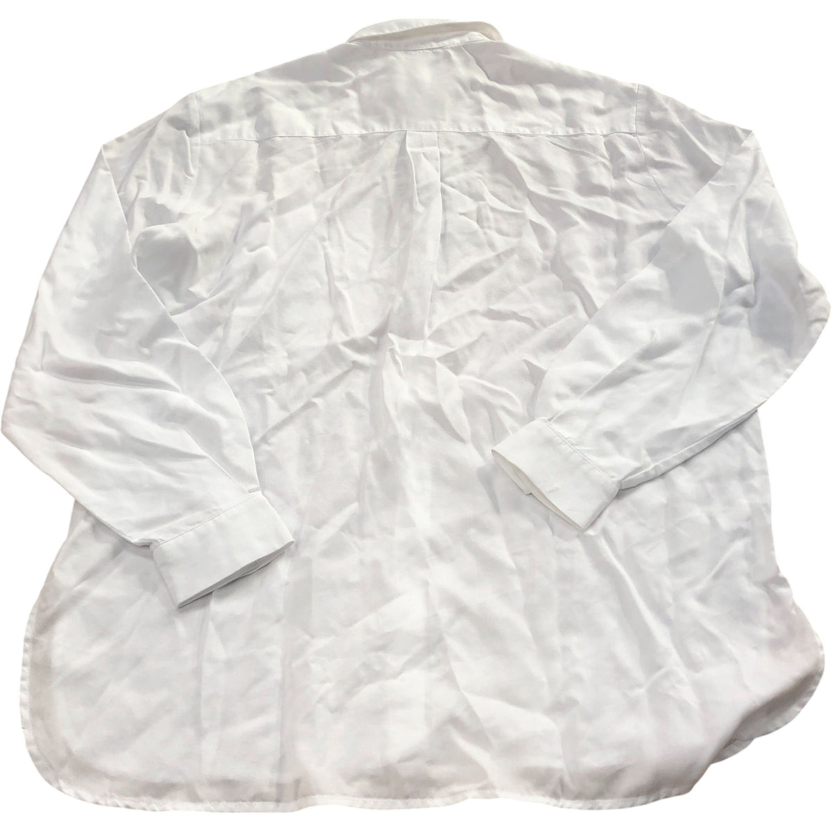 Baukjen White Shirt Size UK6 Women's Tencel Relaxed Fit Long Sleeves