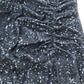 Lipsy Sequin Maxi Skirt UK8 Women's Black Evening Dress High Slit