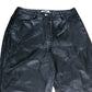 Urban Code Women's Black Leather Trousers Size 12