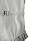 River Island Girls One-Piece Swimsuit Size 12-18 Months Cream Striped Ruffles