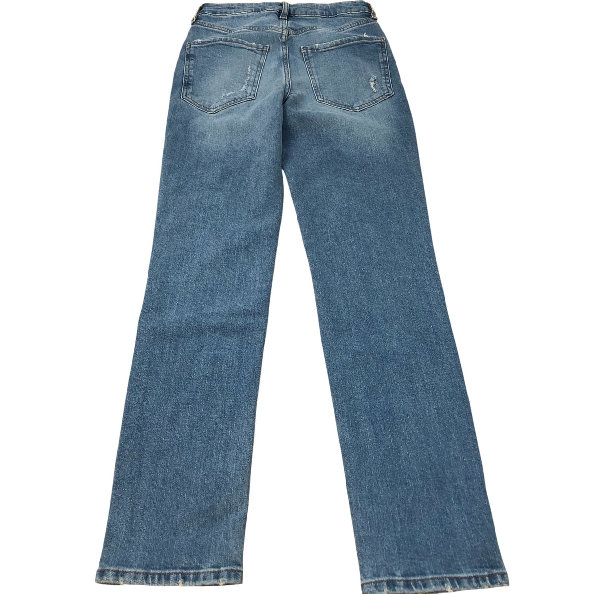 River Island Straight Leg Jeans Women's Light Blue Comfort Stretch Denim