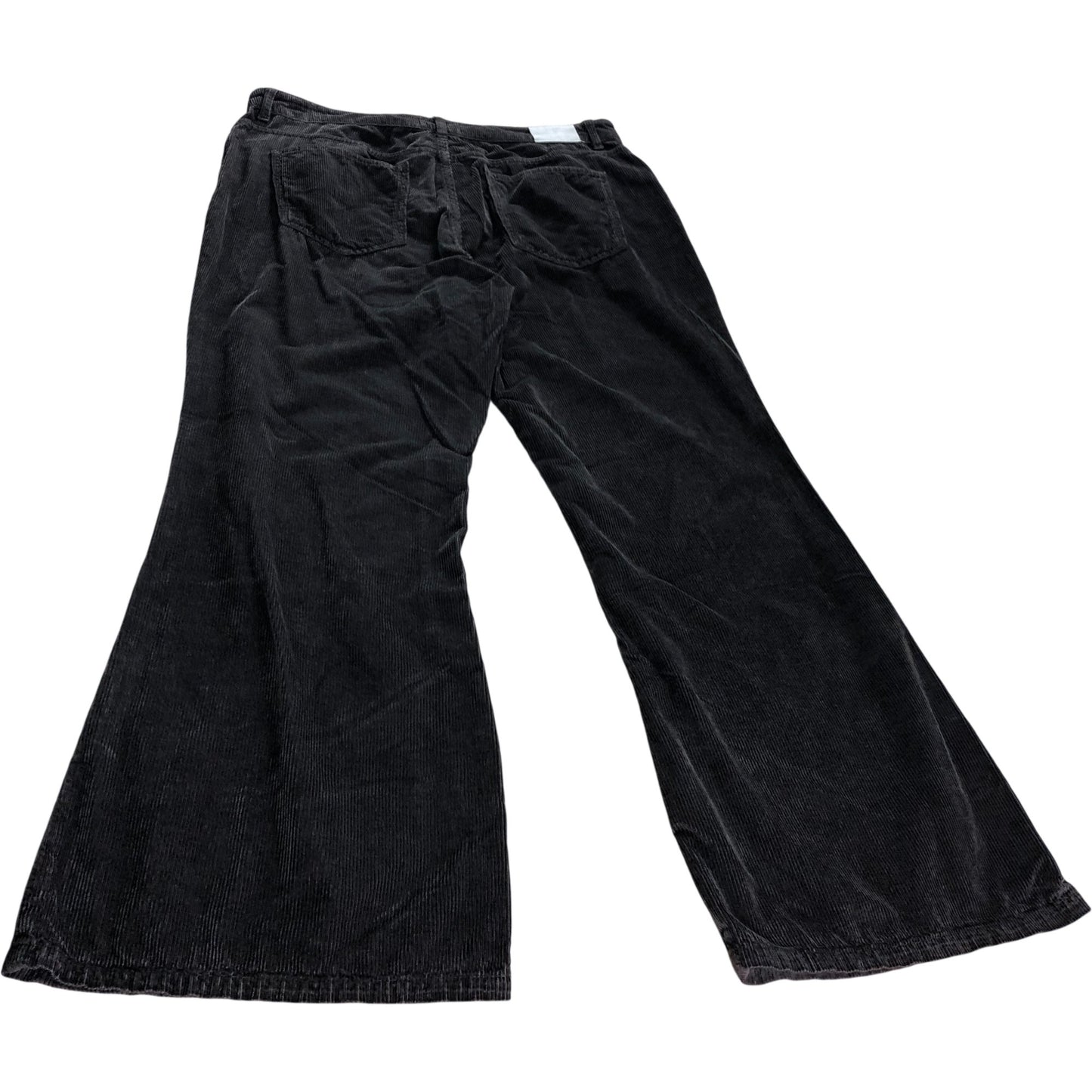 Branded Brown Corduroy Flared Trousers - Size 16R