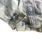 H&M Short Denim Jacket Women's Size Small Light Blue