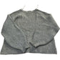 Women's Size 8 V Neck Sweater Thick Knit Long Sleeve Green Top