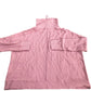 Women's Pink Cotton Jumper Size Uk14 High Neck Casual Sweater