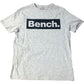 Bench Grey Graphic Print Cotton T-Shirt Size M