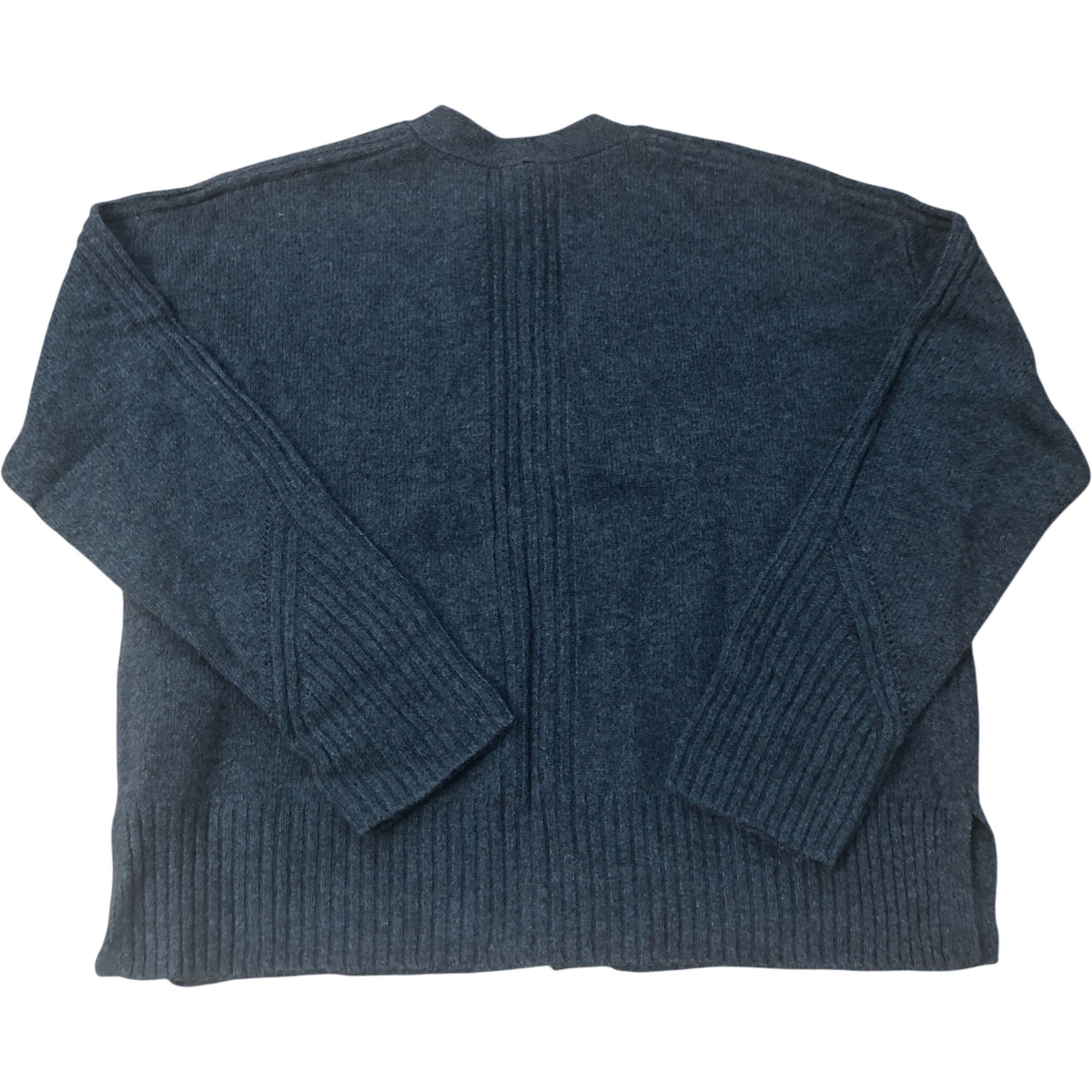 Dark Grey Merino Wool Blend Cardigan Size 8