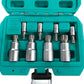 Wiesemann 1893 Bit Socket Set 8 Pieces Ensure Series Quality Tools