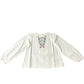 Boden White Embroidered Top - 6-7 Years