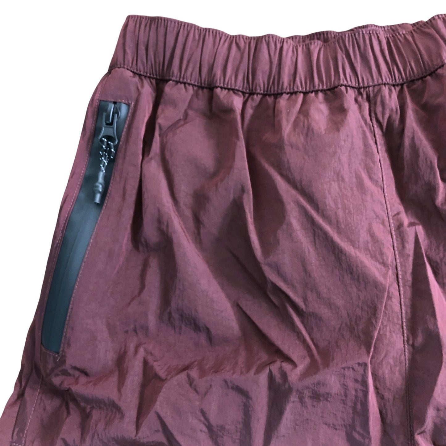 River Island Swimming Shorts UK XS Men's Maroon Quick Dry Beachwear