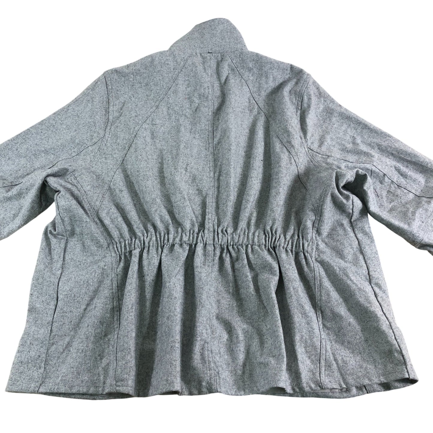 Branded Women's Grey Marl Zip Up Jacket
