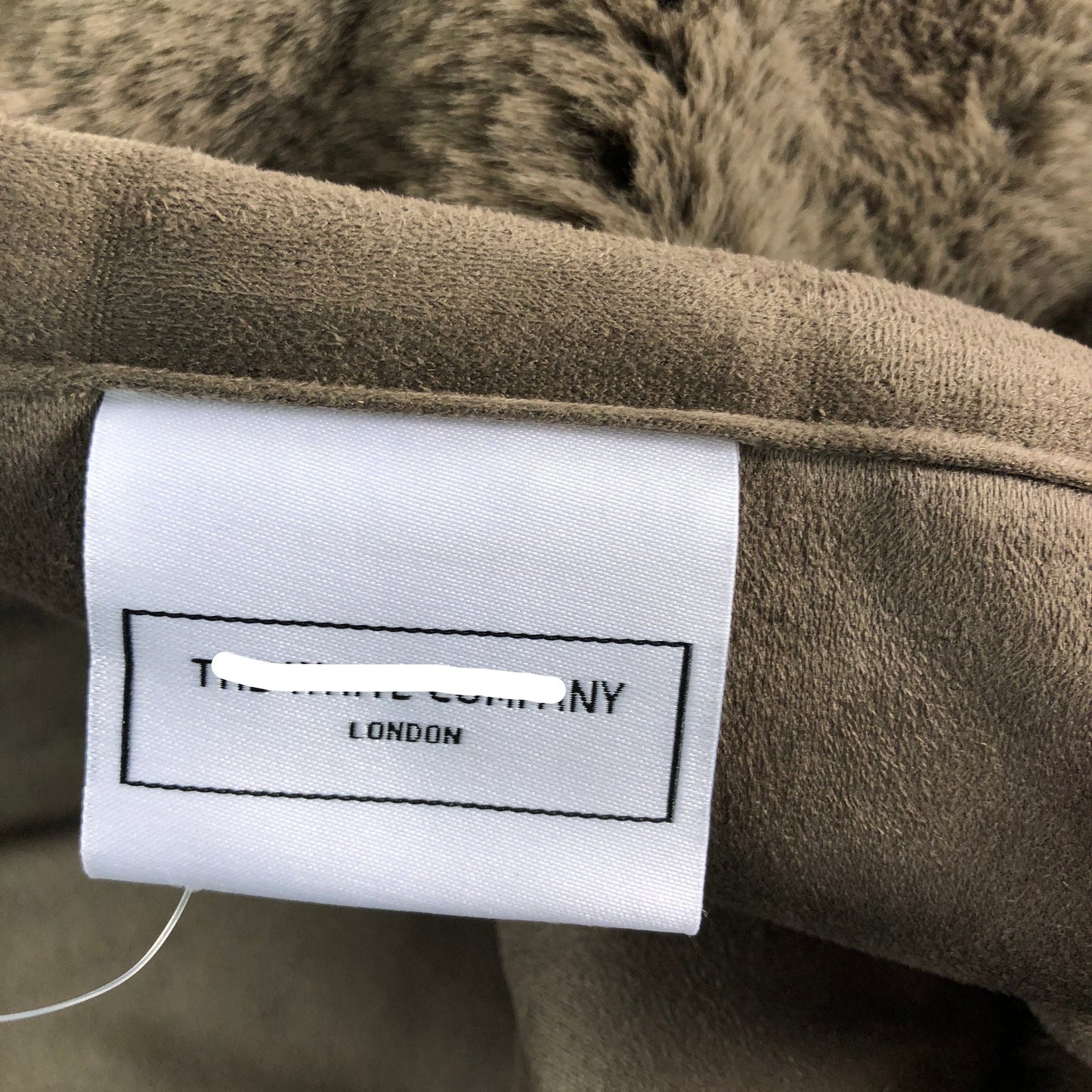 Branded Large Throw Blanket Faux Fur Luxury Soft Brown 140x250cm