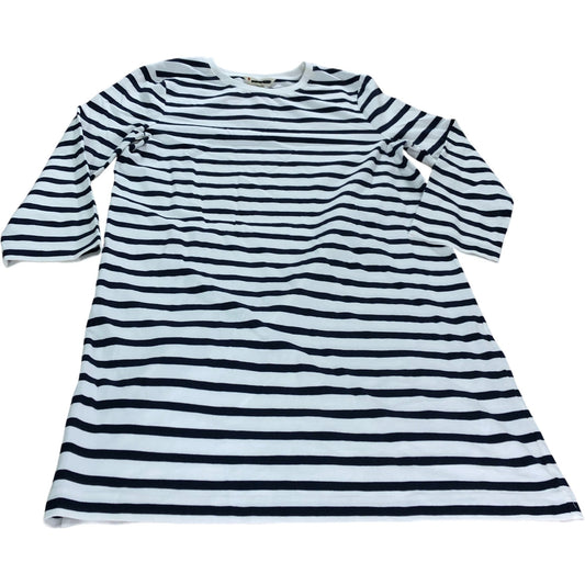 Branded Navy Striped Dress - Size 12R