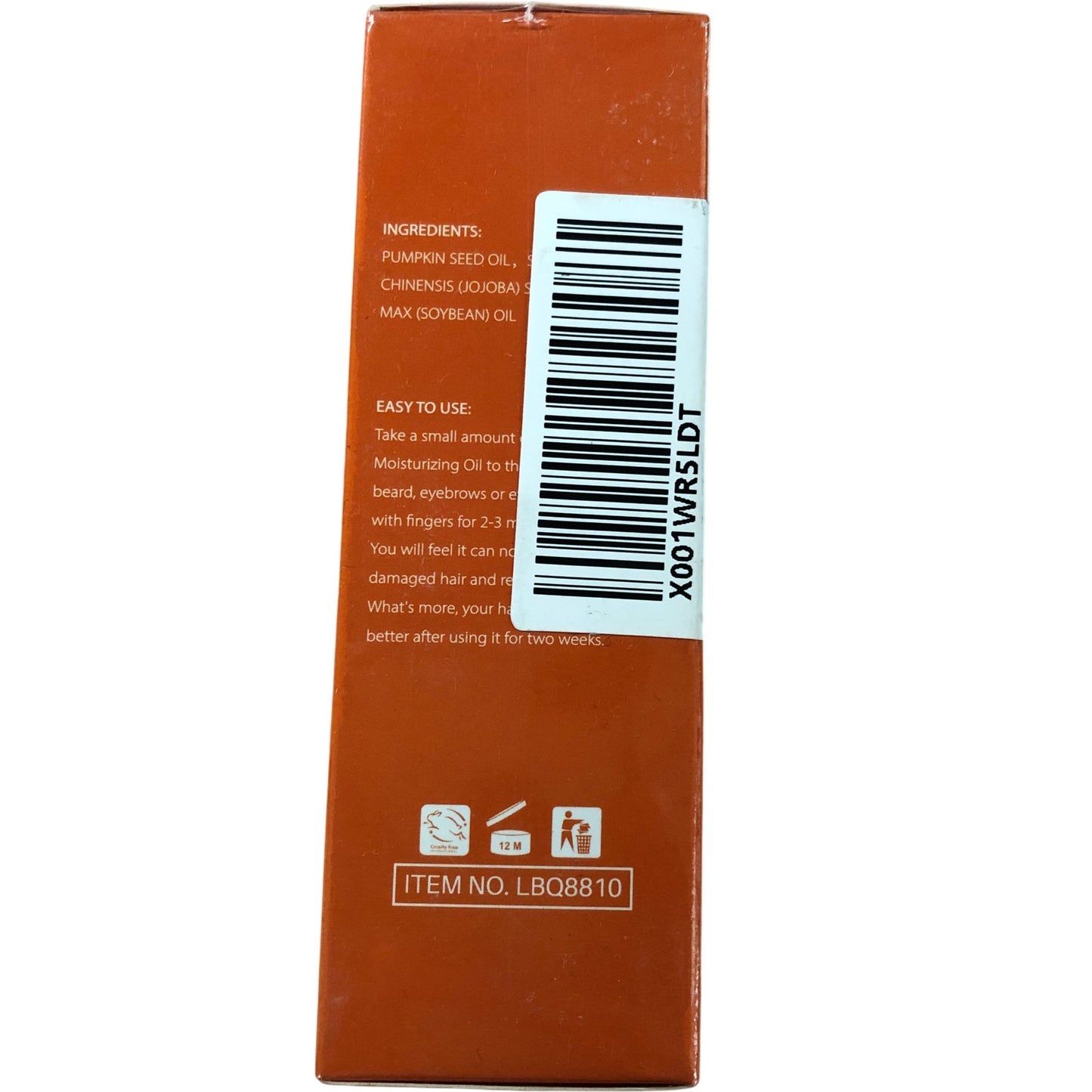 Lanthome Pumpkin Seed Oil 60ml Nourish And Promote Hair Growth Moisturiser