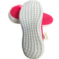 Lightweight Comfort Slip On Trainers Women's Bright Pink UK3.5
