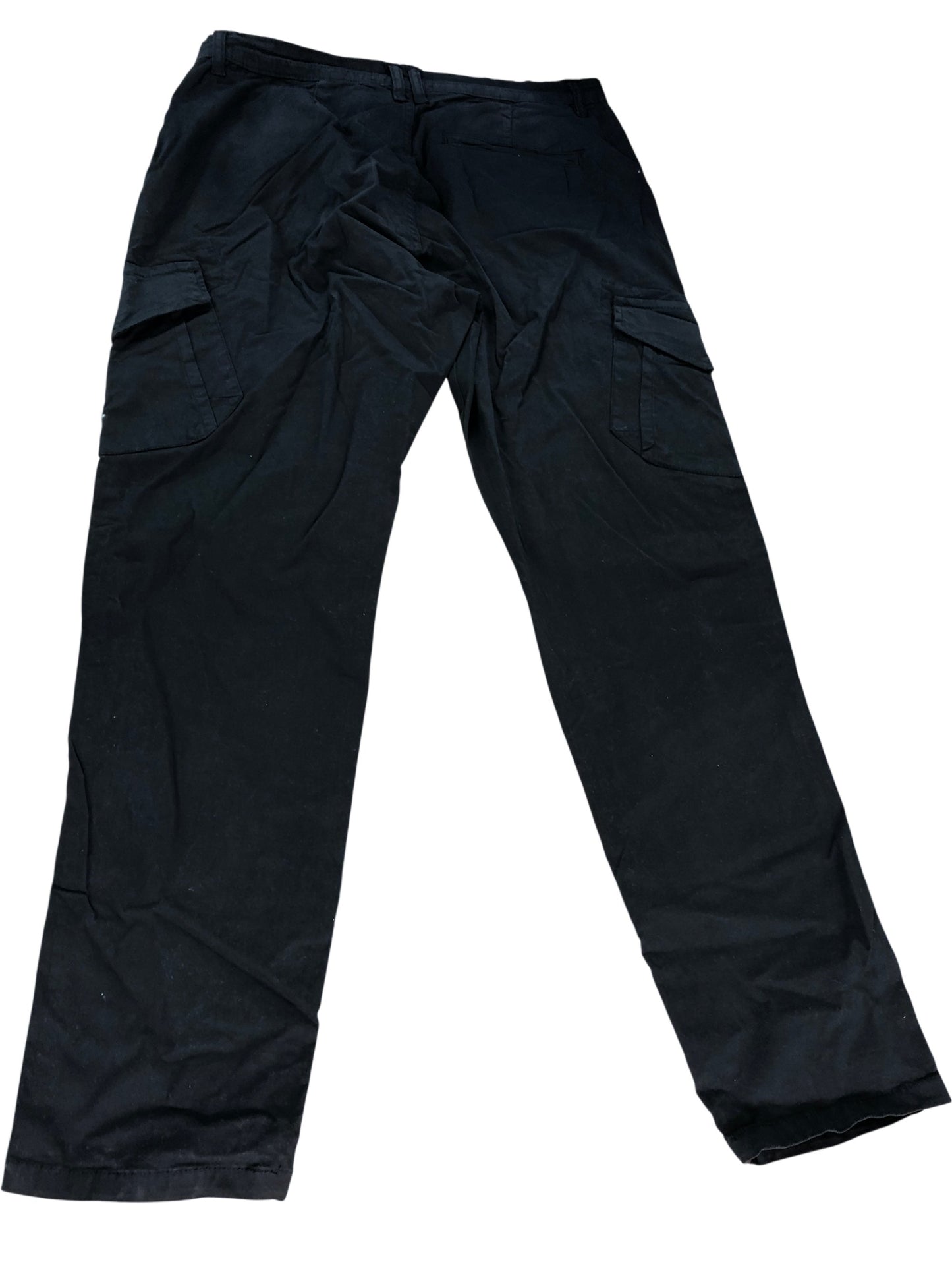 AVANT GARDE Harvers 2PK Cargo Pants Size 34 Men's Black Cotton Stretch Trousers