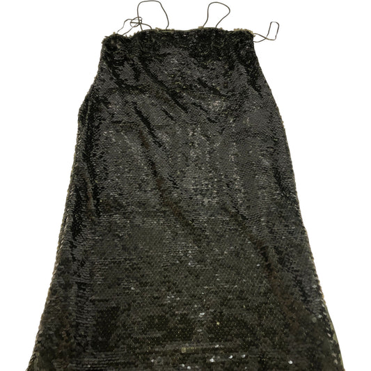 Sequin Midi Dress Women's Evening Party Wear Green Slip UK16