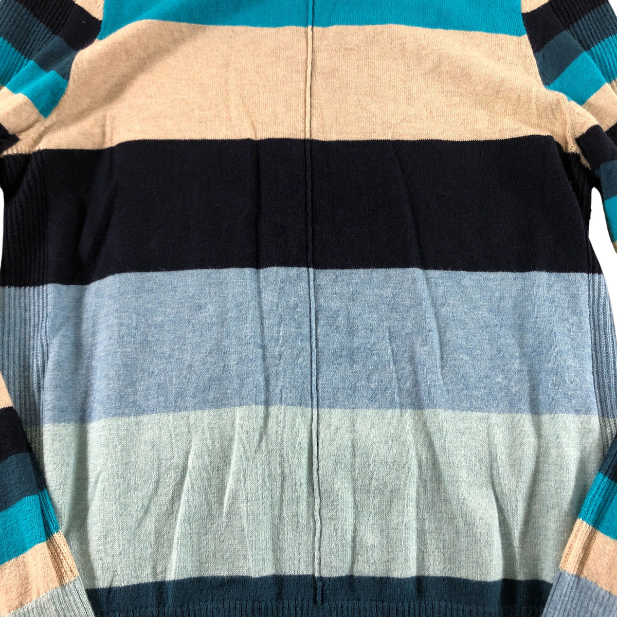 Stripe Jumper Women's Long Sleeve UK Size Organic Cotton Merino