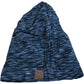 Hat Hut Satin Silk Sleep Night Cap Soft Sleepwear Heather Black