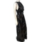 Ted Baker Black Sequinned Jumpsuit Size 16