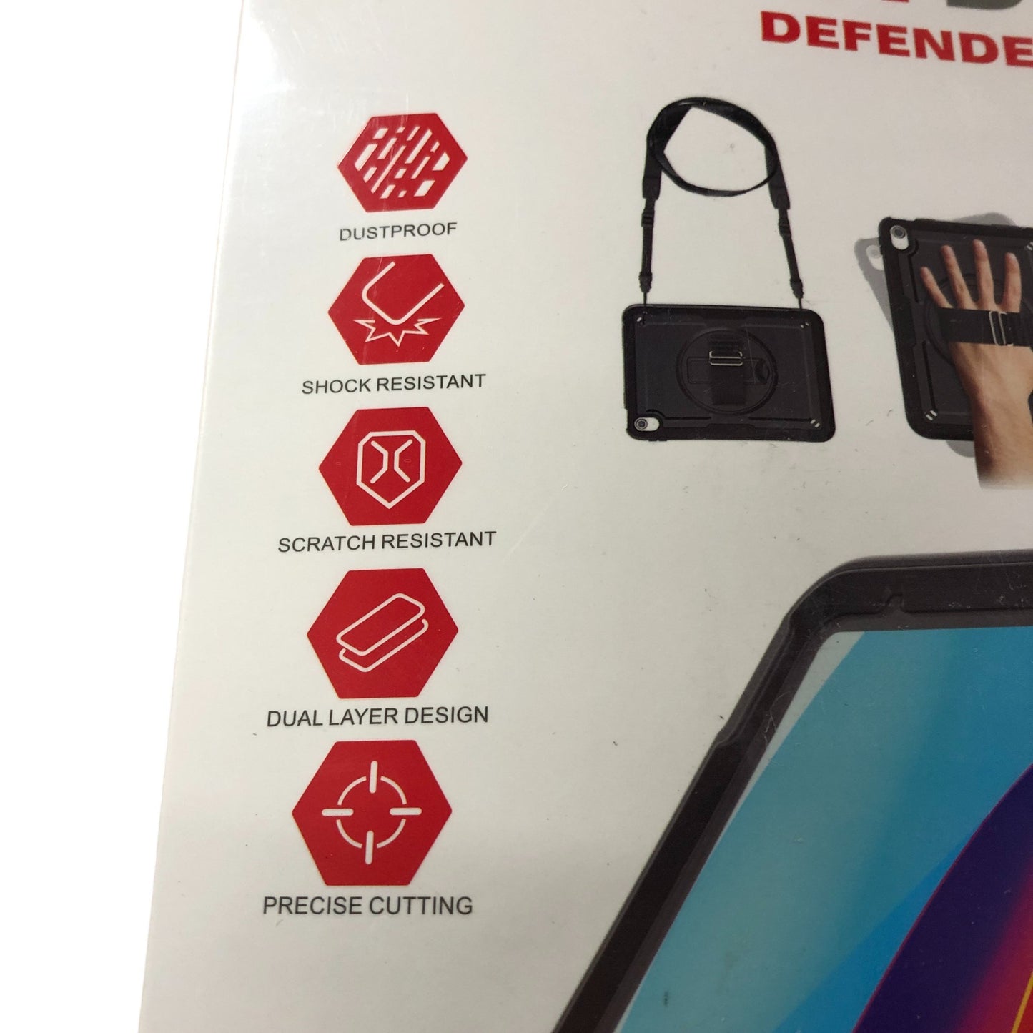 MH Tech Tablet Defence Defender Case For iPad Pro 11 Air 4 5 Black Shockproof