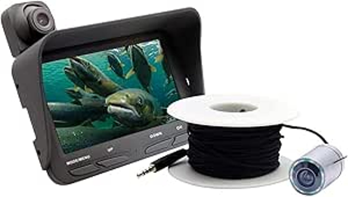 Visual Fish Finder Fishing Camera System With Monitor And Accessories