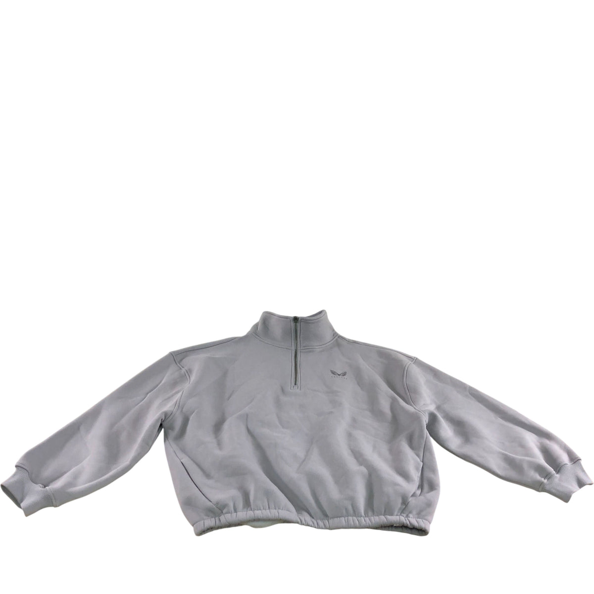 Castore Kids Sweatshirt 12-13 Years Zip Up Light Grey