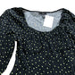 Polka Dot Mini Dress UK6 Women's Petite Black