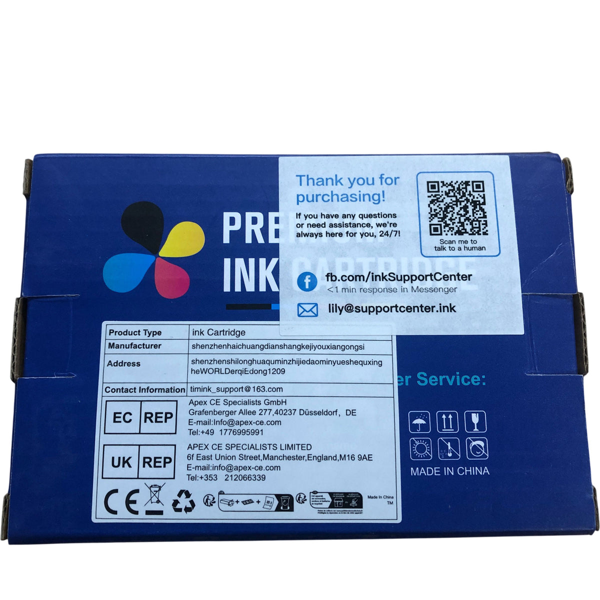 Timink LC421XL Ink Cartridges Black Cyan Magenta Yellow 4 Pack Premium Quality