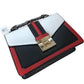 Scarleton Handbag With Scarf Detail Women's Stylish Colour Block Design