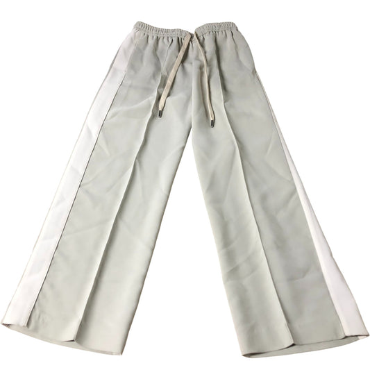 Branded Stylish Casual Trousers Women's Light Beige Elasticated Waisted UK10