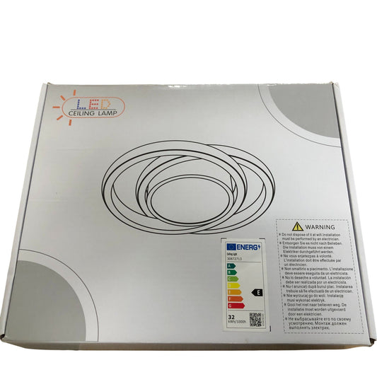 LED Ceiling Lamp Model 30872713 Modern Design Round Light Fixture