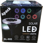 Solar LED Garden Lights SL-600 4 Pack Landscape Pathway Lighting Outdoor