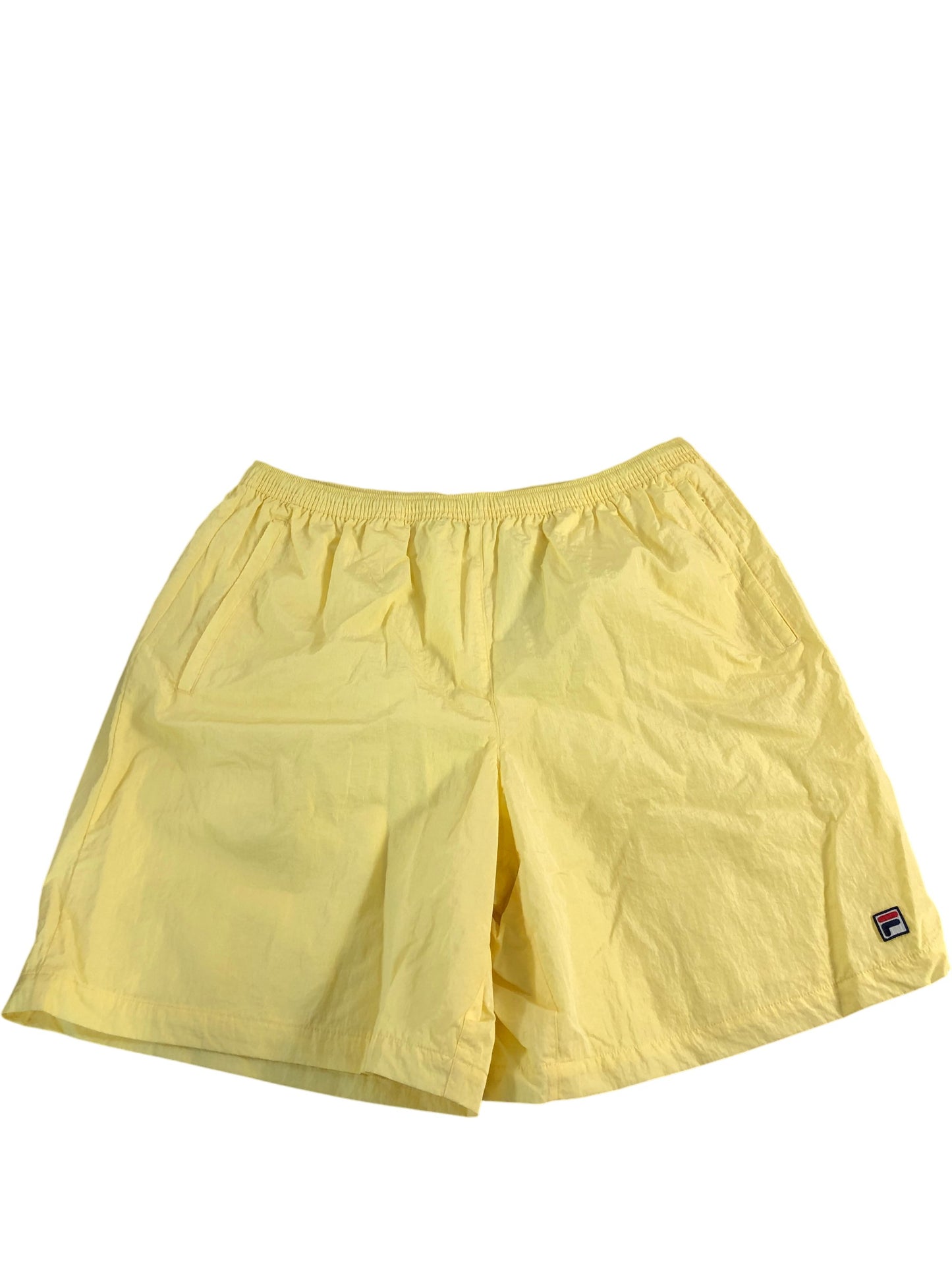 FILA x Hailey Swim Shorts Size L Men's Yellow Quick Dry Lightweight