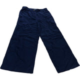 Harper Linen Blend Culotte UK18 Women's Dark Blue Wide Leg Trousers