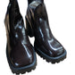 Stylish Branded Brown Knee High Heeled Boots Women's Fashion UK5